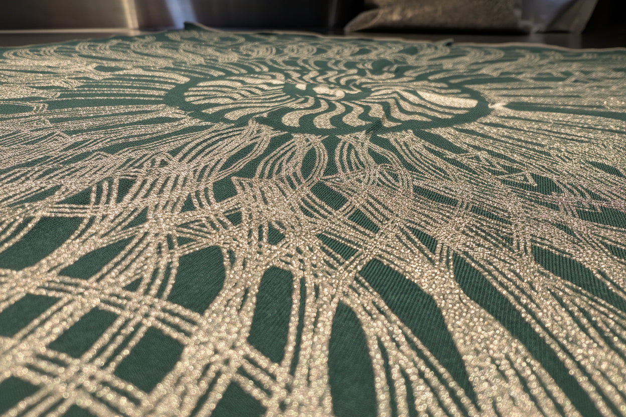 Ohm - Crystal Infused Bandana | Altar Cloth